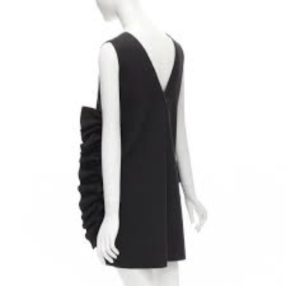 MSGM Structured Ruffles Mini Dress‎ - Picture 3 of 10